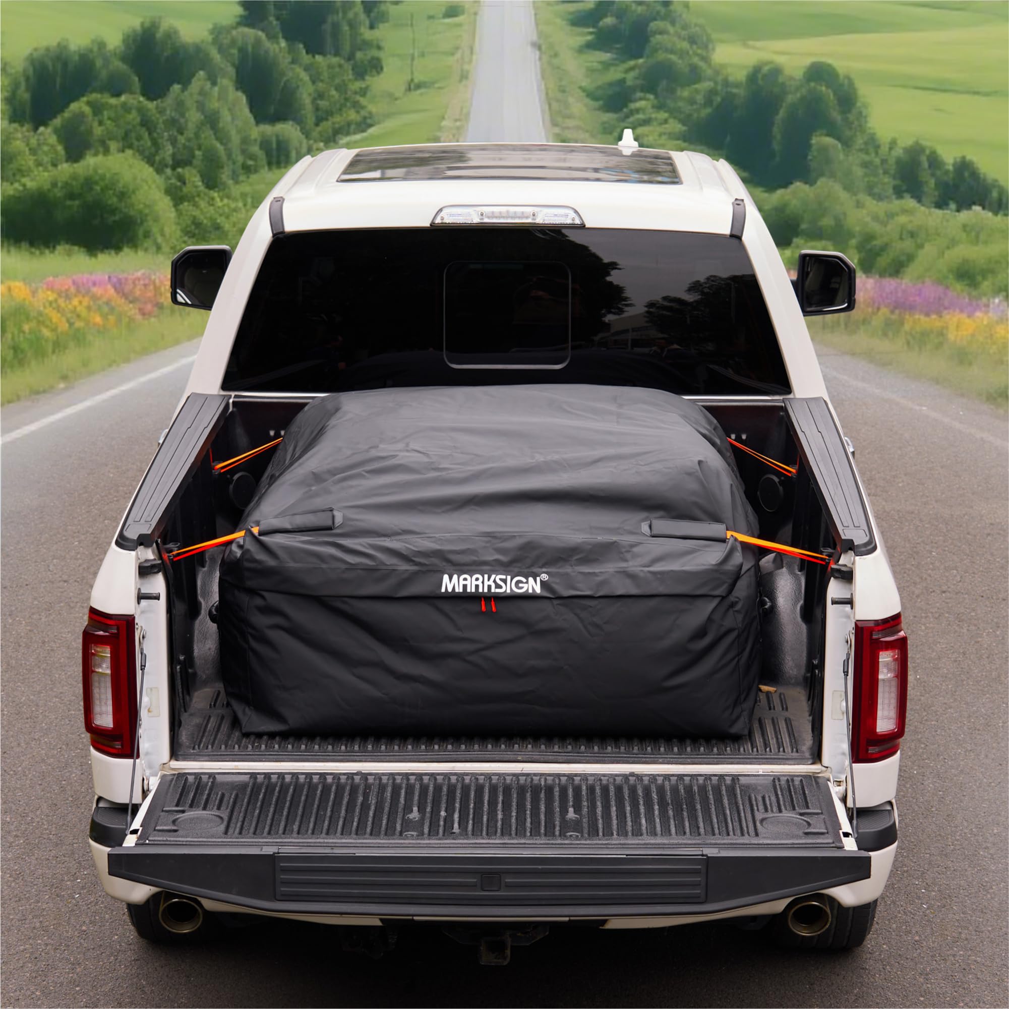 MARKSIGN 26 Cubic Feet Truck Bed Cargo Bag