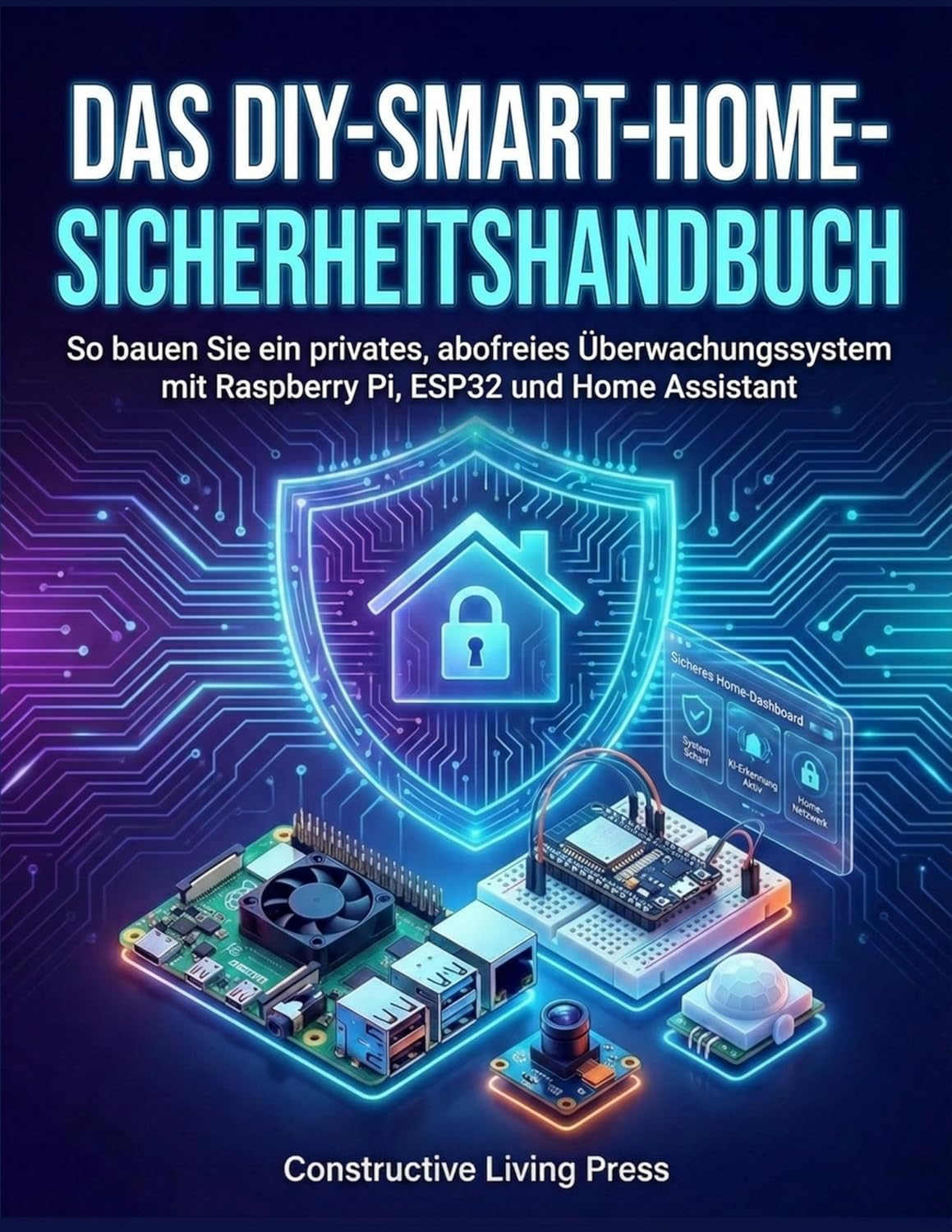 DAS DIY-SMART-HOME-SICHERHEITSHANDBUCH: So bauen Sie ein privates, abofreies Überwachungssystem mit Raspberry Pi, ESP32 und Home Assistant (German Edition)      Kindle Edition