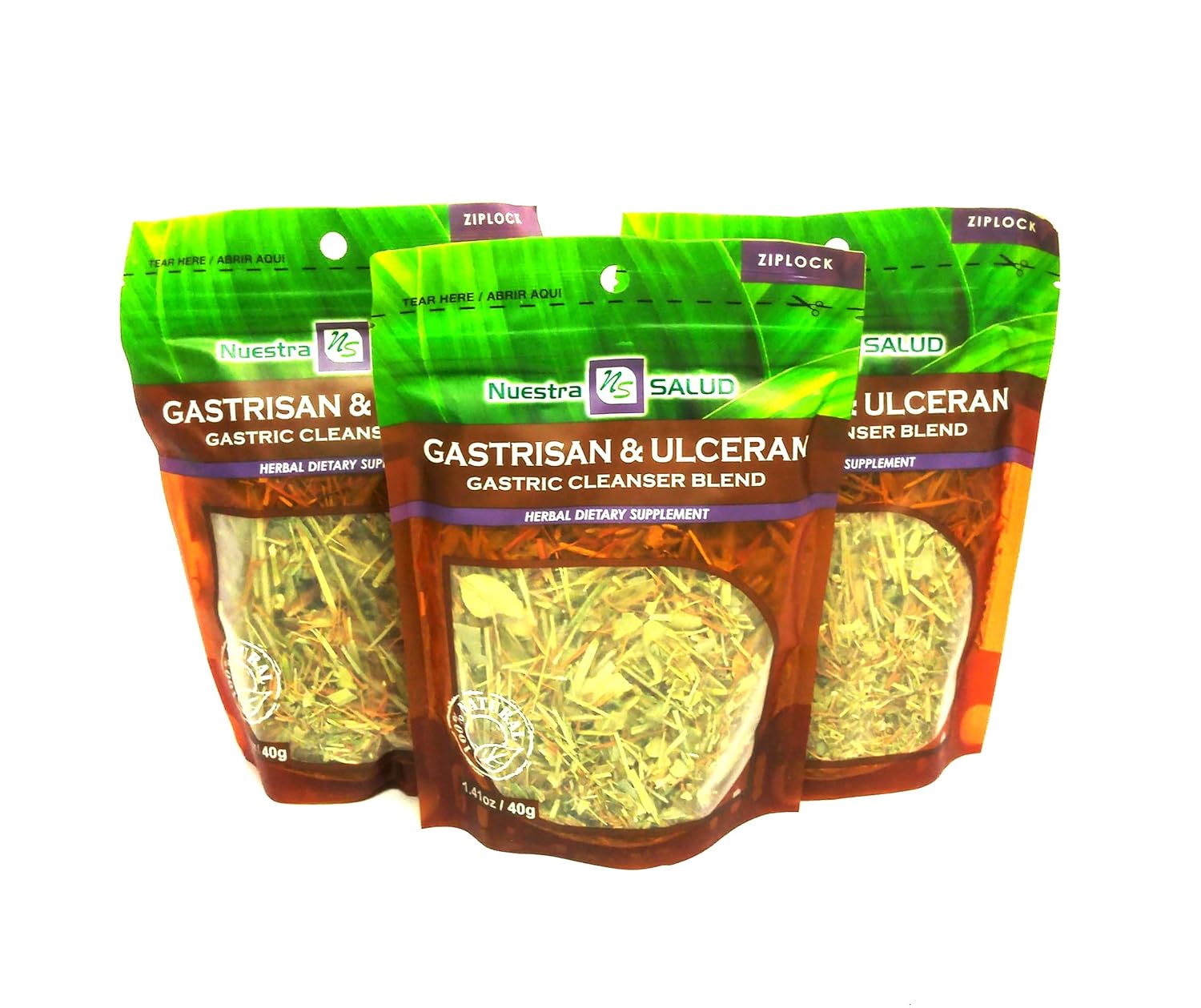 Gastric Cleanser Blend Herbal Tea Gastrisan Value Pack (90g)