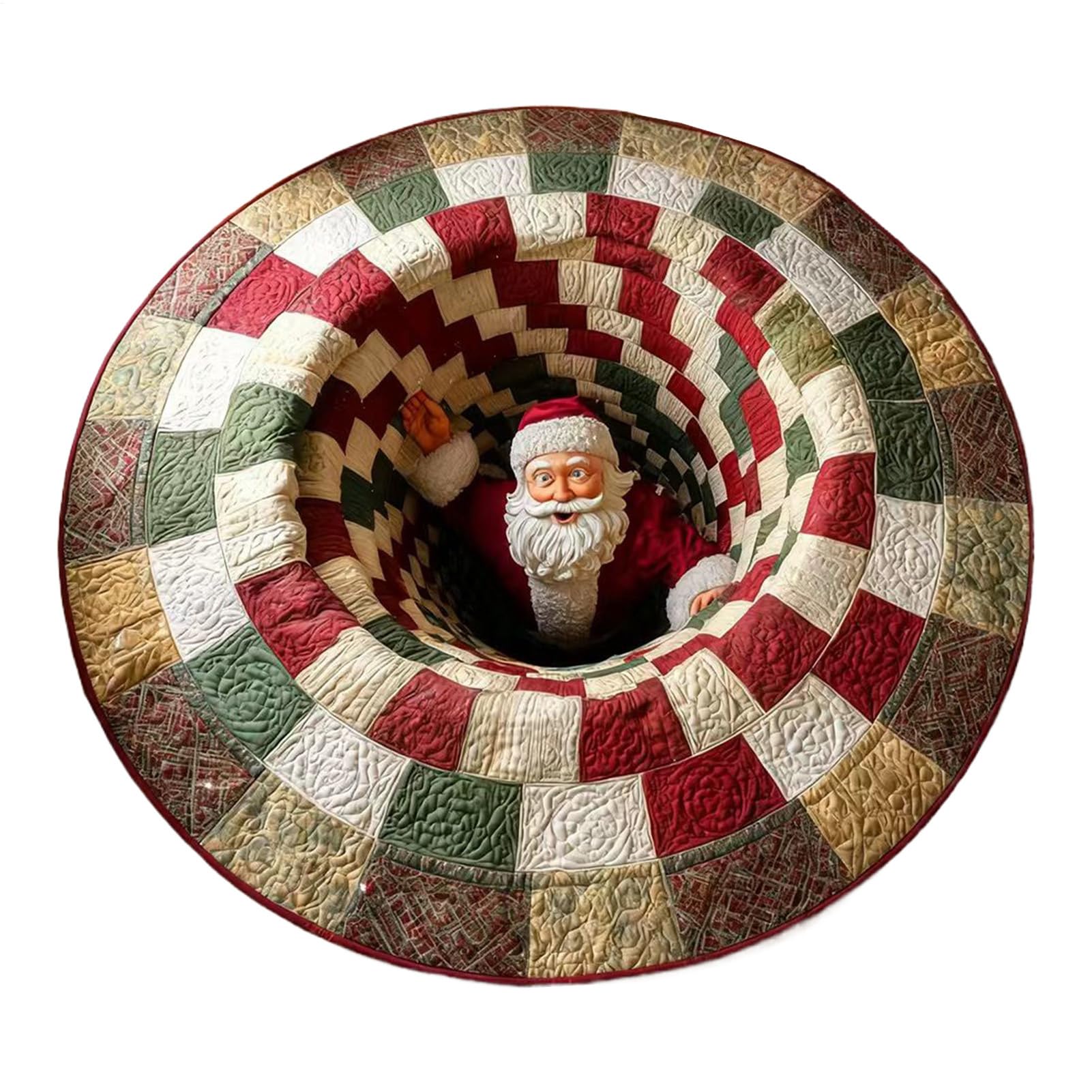 Navidad Felpudo de Entrada Felpudos Decorativos Antideslizantes y