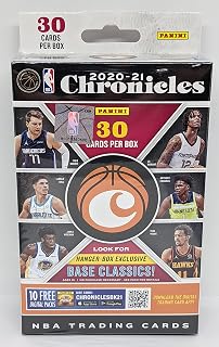 2020-21 Panini Chronicles NBA Basketball Hanger Box (30 Cards)