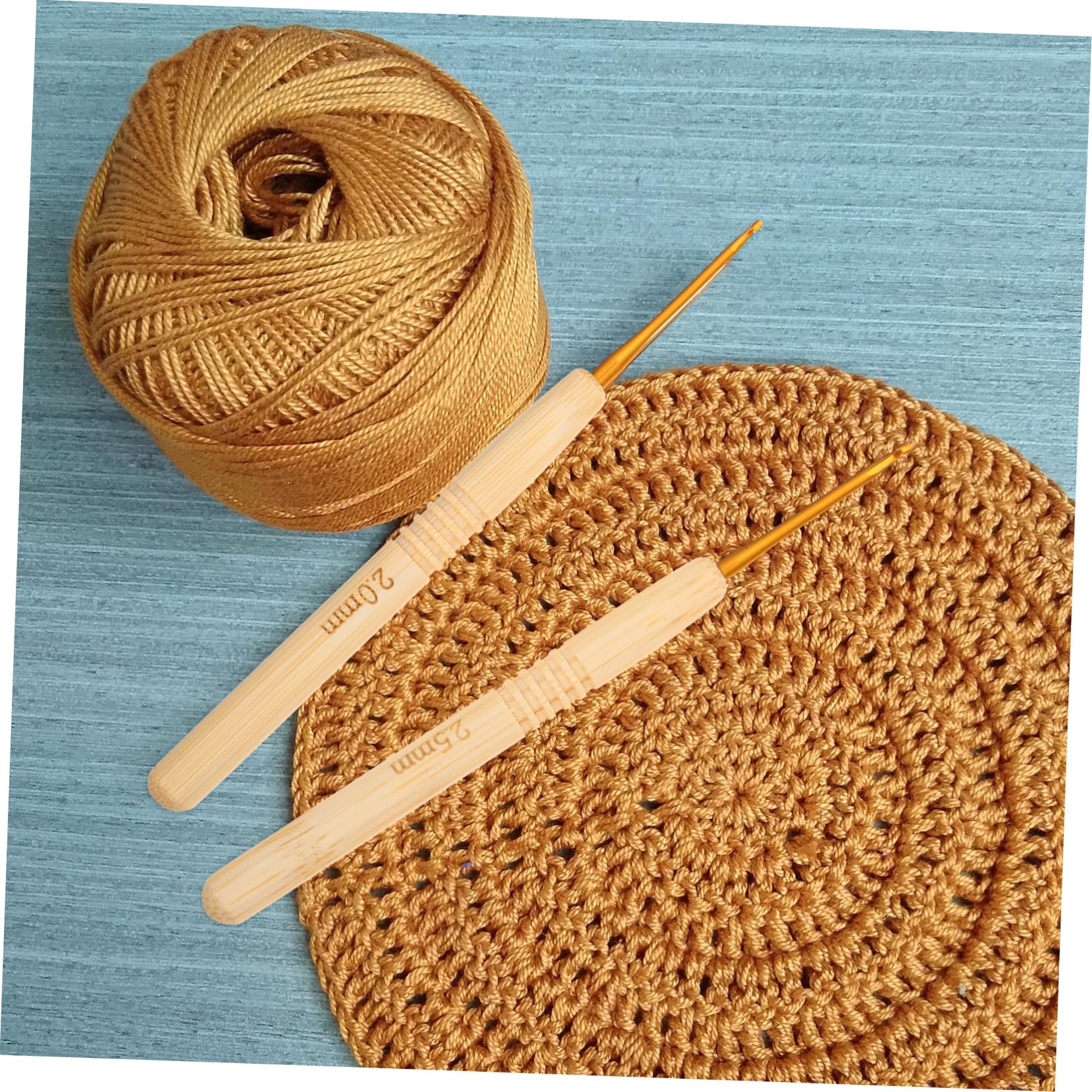 NUOBESTY 4 Set Uncinetto Maglioni Strenne Antiscivolo Anti-scivolo Tricotin Infila Anelli Antipasto Lampadina Aghi Kit Uncinetti Artigianali Ganci Per Maglieria Artigianali Lega 9 Pezzi * 4