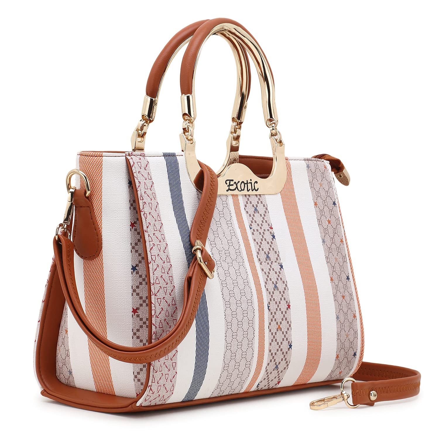EXOTICStripe Pattern Women Sling/Handbag