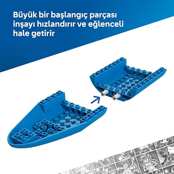 LEGO Marvel Spidey ve İnanılmaz Arkadaşları Spidey Takımı Korsan Gemisi 11208-4 Yaş ve Üzeri Çocuklar için Minifigür İçeren Yaratıcı Oyuncak Yapım Seti, Çocuklar için Hediye Fikri (201 Parça)