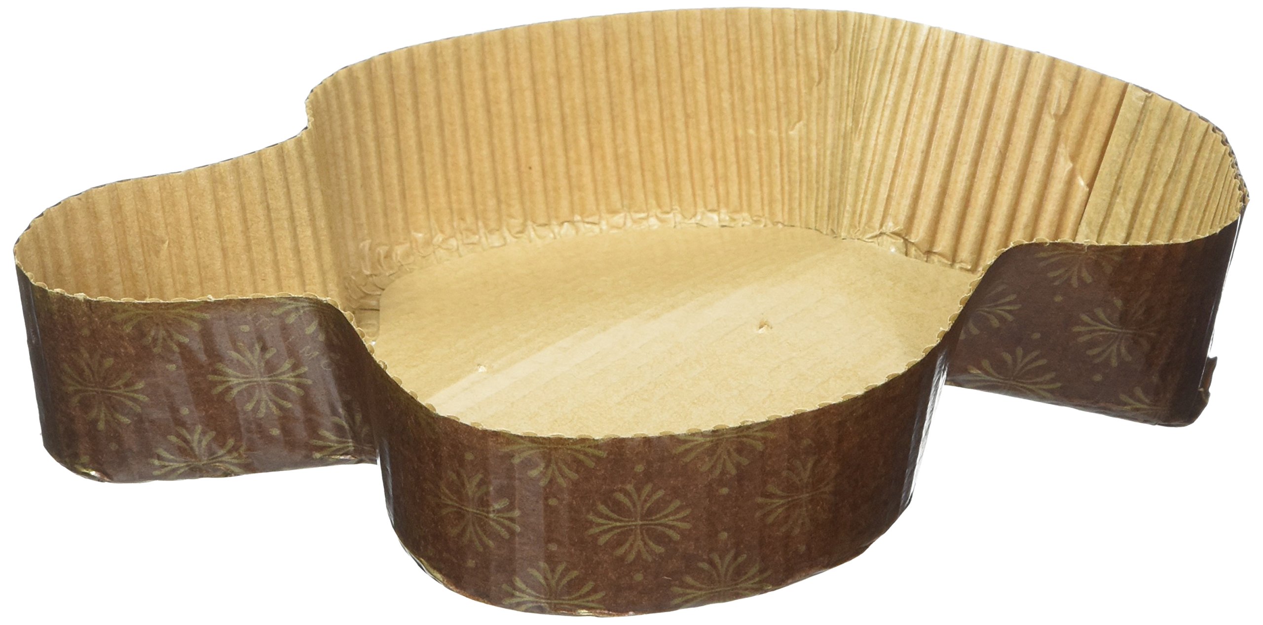 Decora 0320170 Forme Colombe 100 g-5 Pezzi, Carta di Pura Cellulosa, Marrone