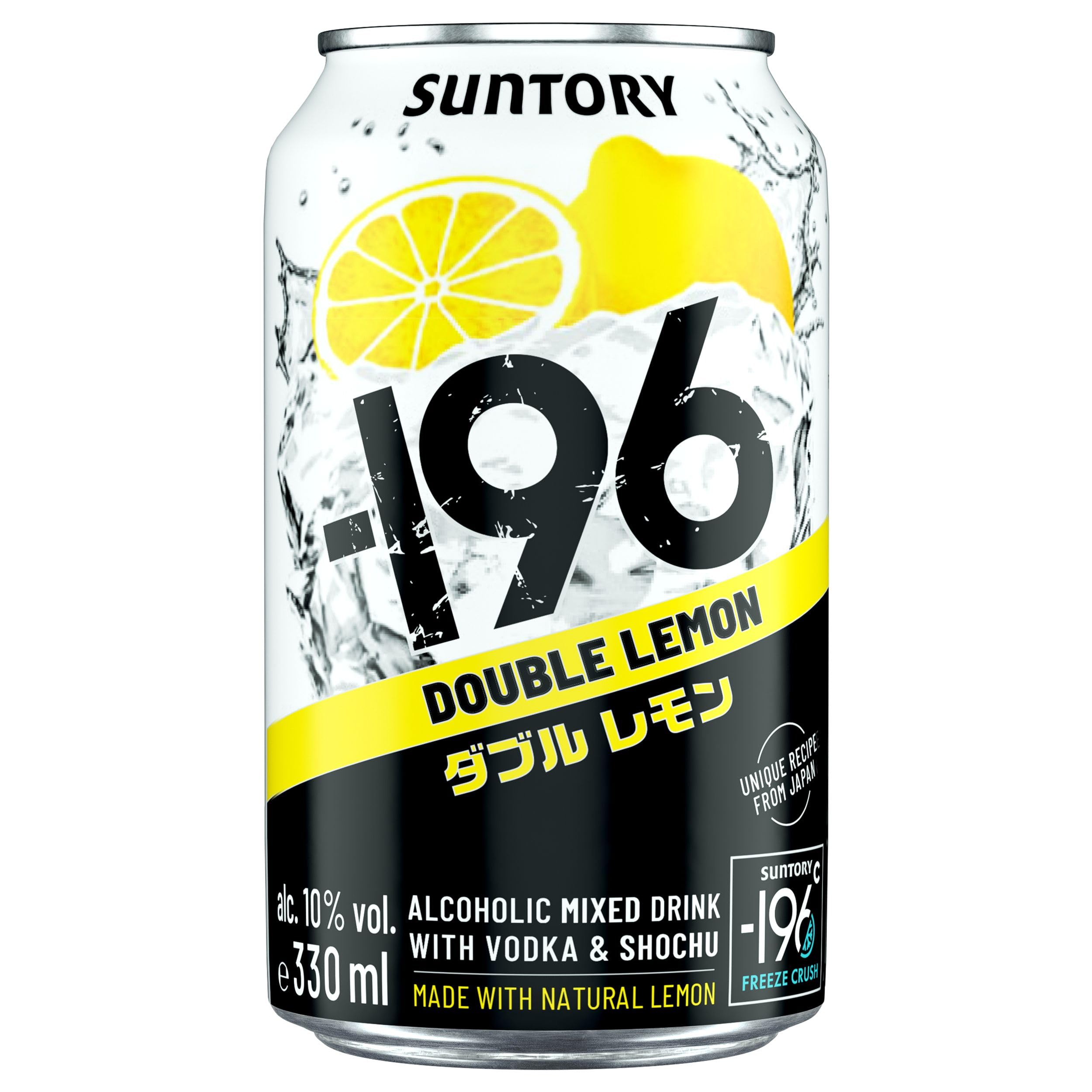 Double Lemon Alkoholisches Mixgetränk mit Vodka und Shochu 10% Vol 12 x 0,33l Dose