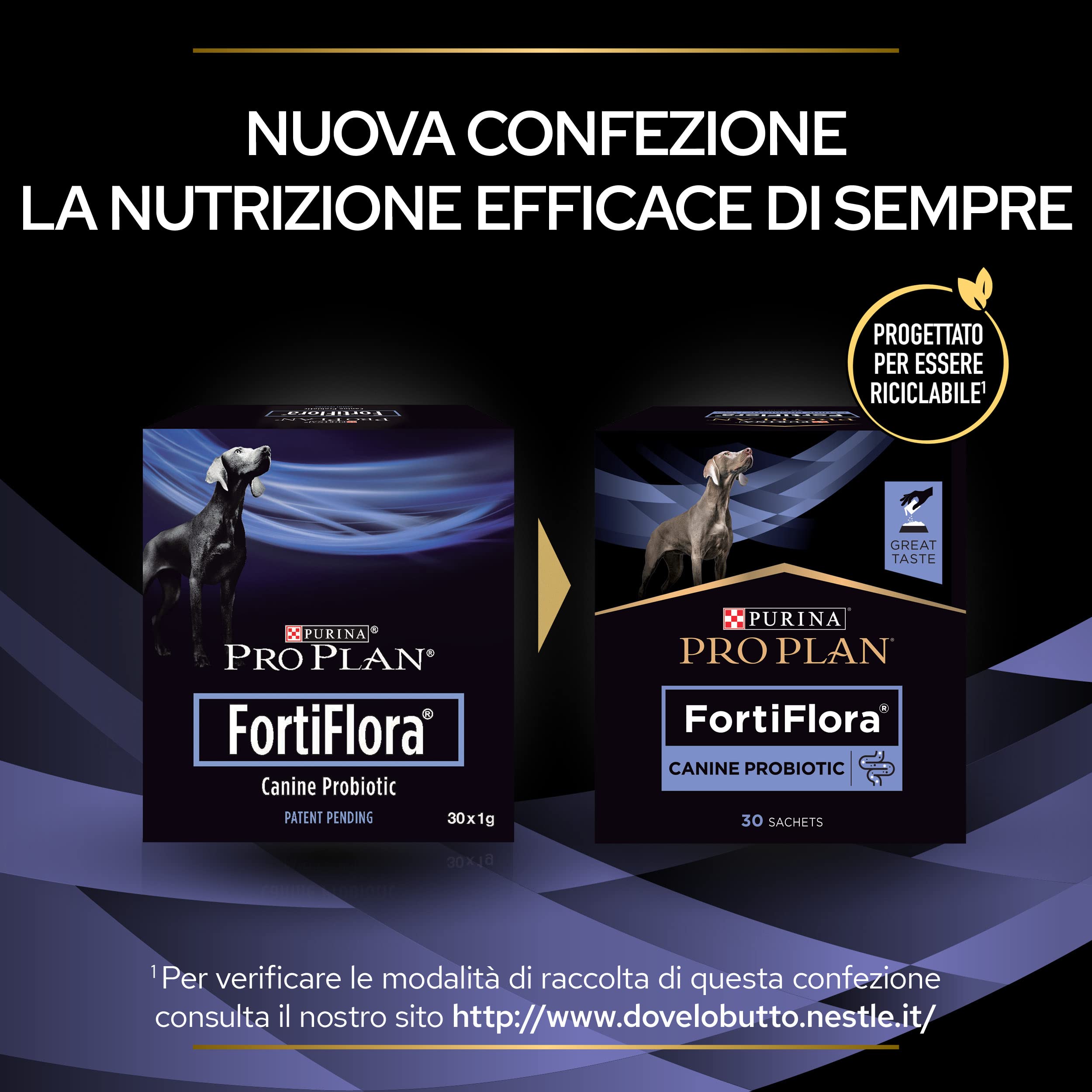 Purina PROPLAN FORTIFLORA Chiens probiotique 30 sachets