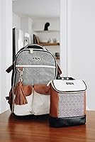 Vista 7 de Itzy Ritzy Bolsa aislada para botellas, mantiene las botellas calientes o frescas, capacidad para 3 botellas y cuenta con bolsillo