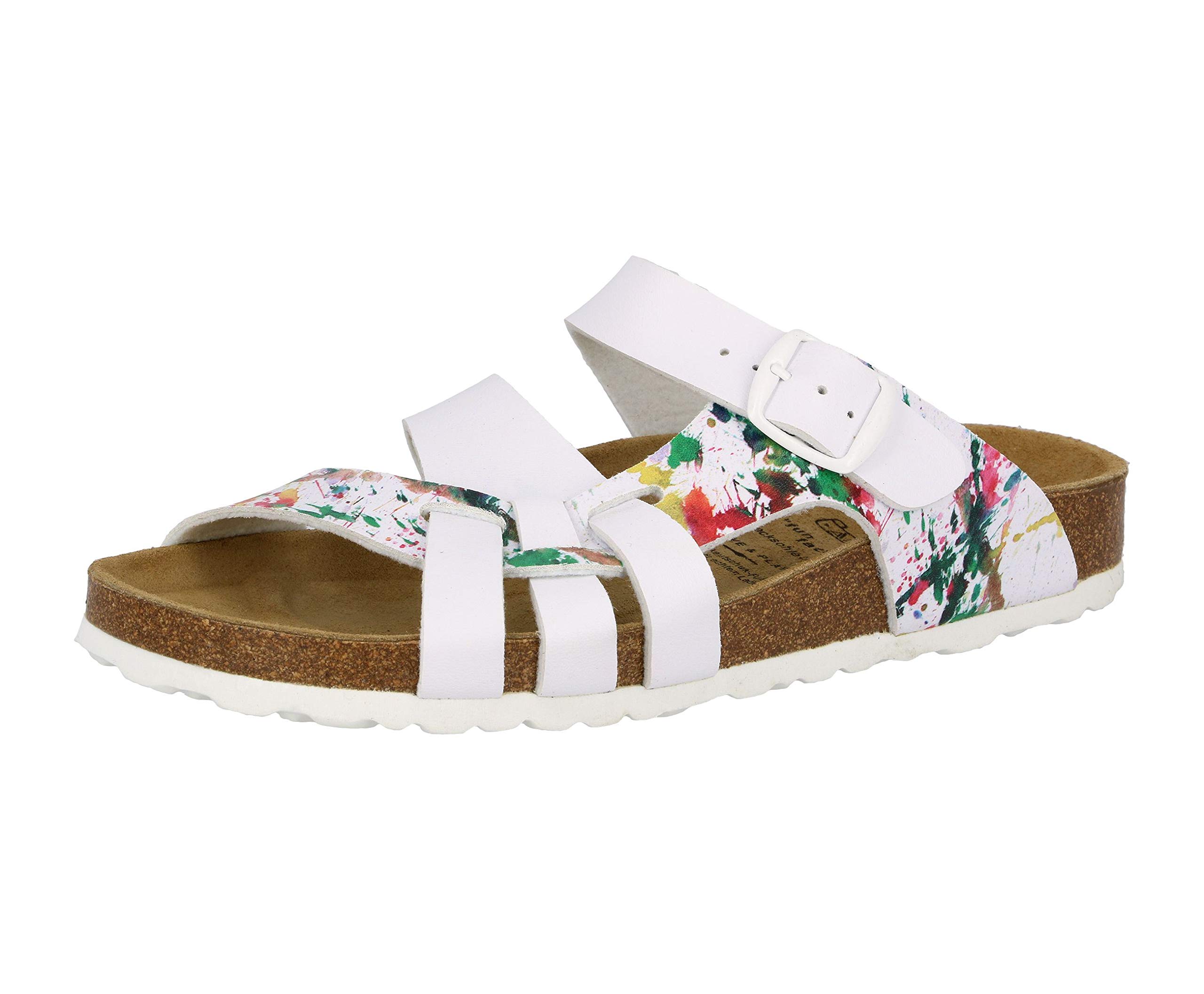 Lico Damen Bioline KlecksPantoletten