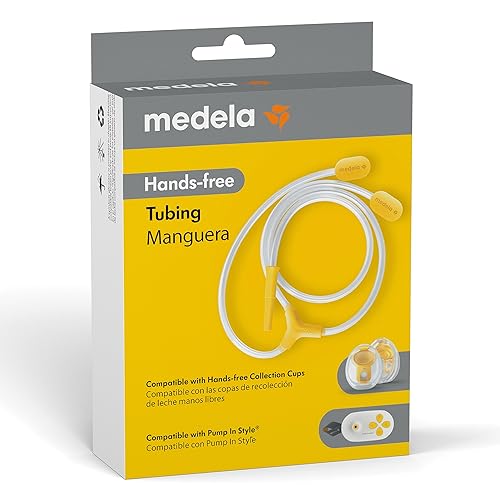 Miniatura 2 de Medela Tubo de repuesto, compatible con el nuevo extractor de leche manos libres, piezas de repuesto auténticas, fabricado sin BPA, 1 juego,