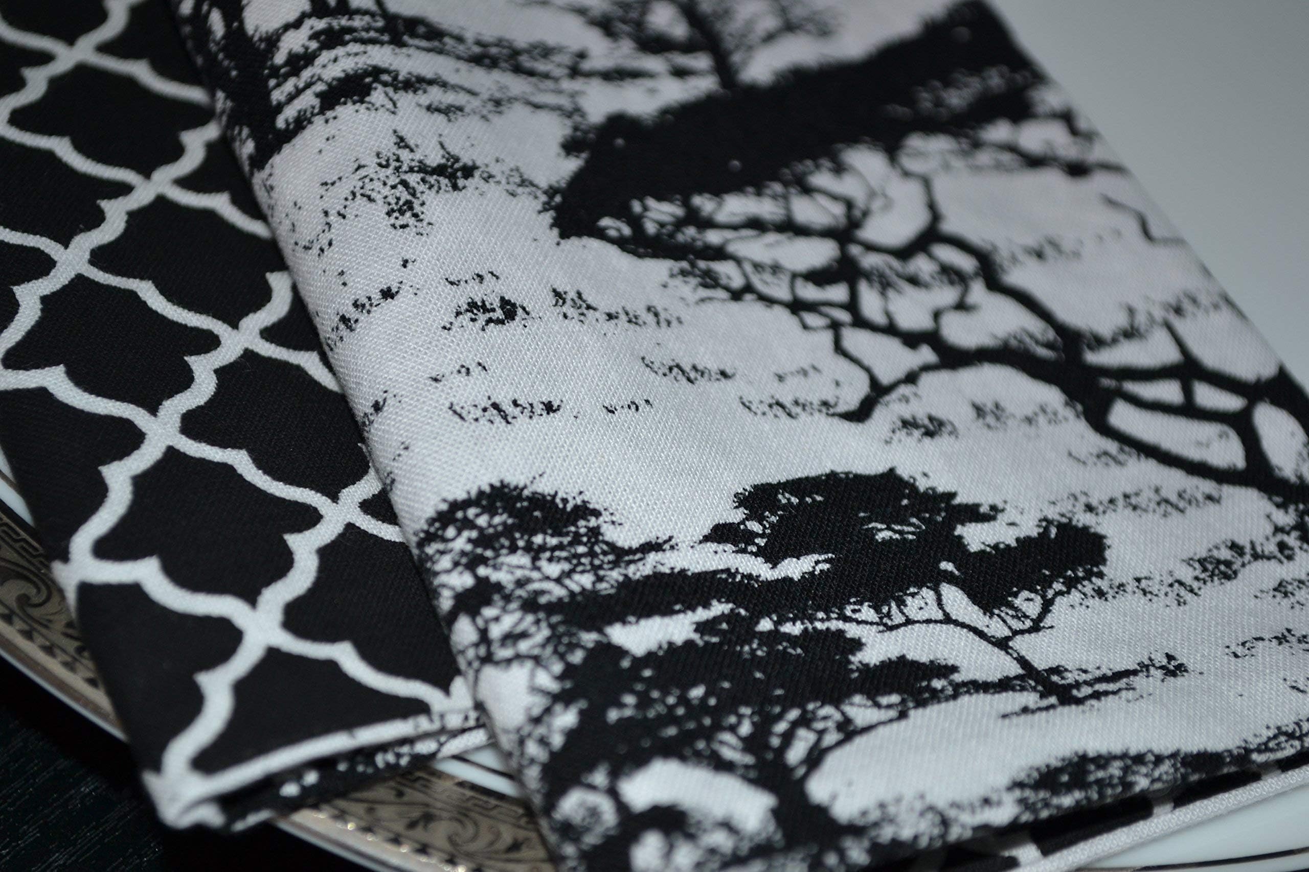 Cloth Napkins, Reversible, African Serengeti/Set of 4
