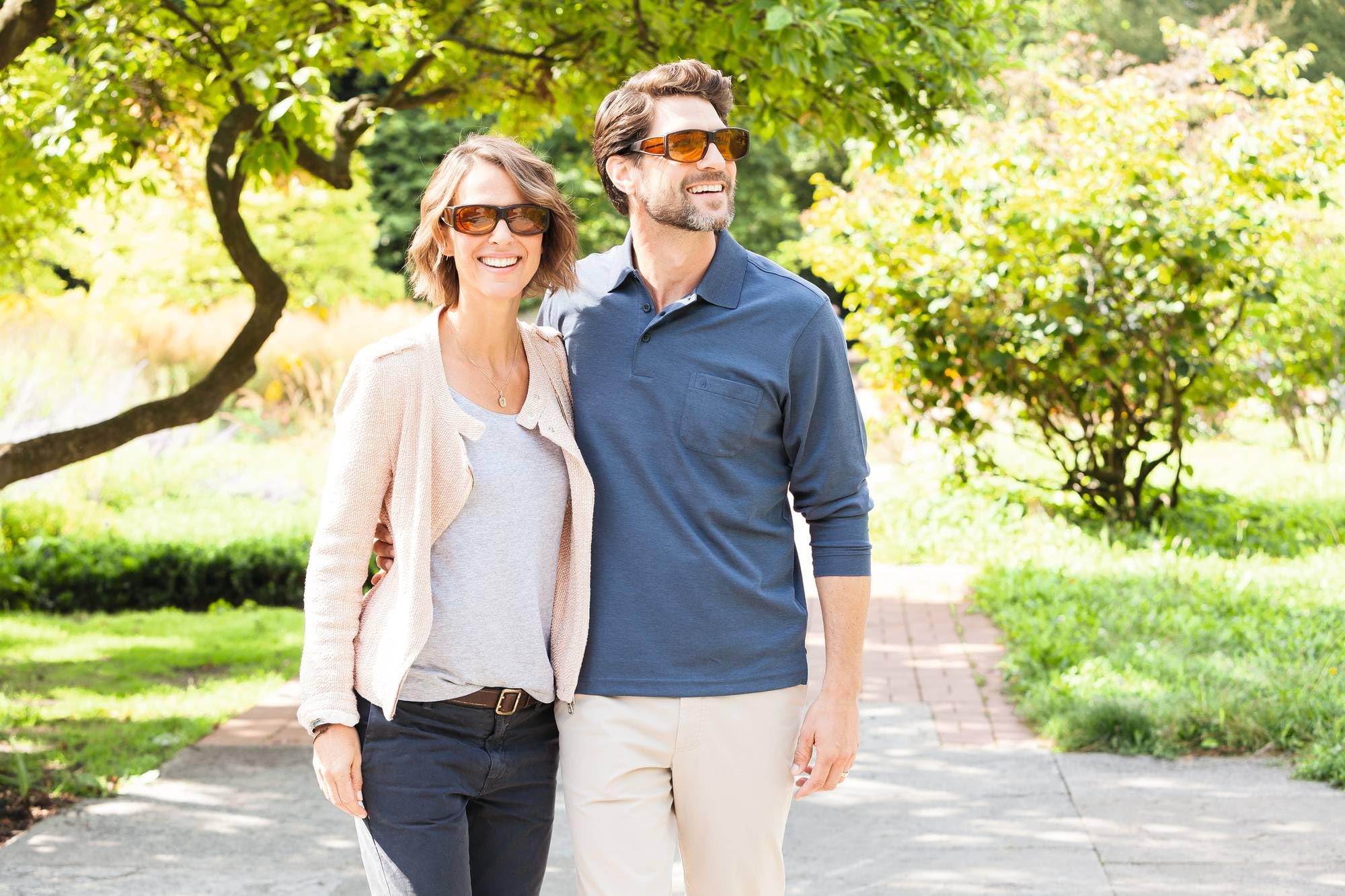 Eschenbach Filterbrille ambelis 75P - polarisierende unisex Überziehbrille gegen schädliche Sonnenstrahlen und Blendungen