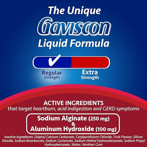 Miniatura 3 de (CN) Gaviscon - Líquido calmante ICY Mint, Gaviscon Liquide Apaisant Menthe Glacee