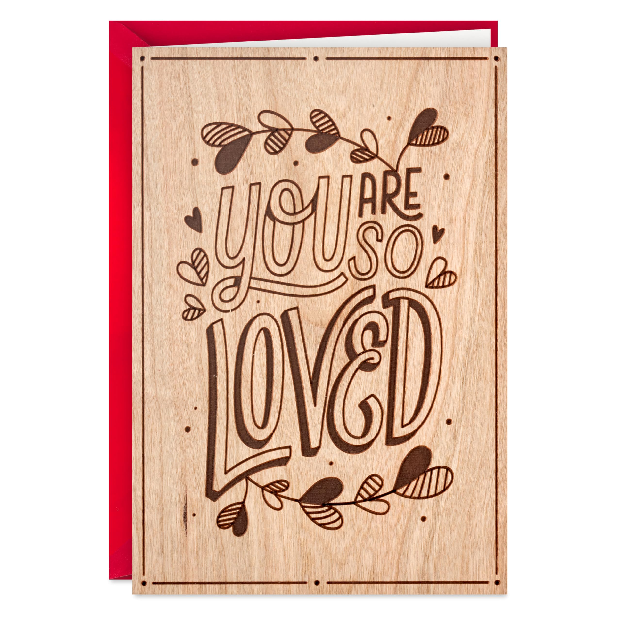 Hallmark Signature Wood Valentines Day Card (So Loved) โ image 1