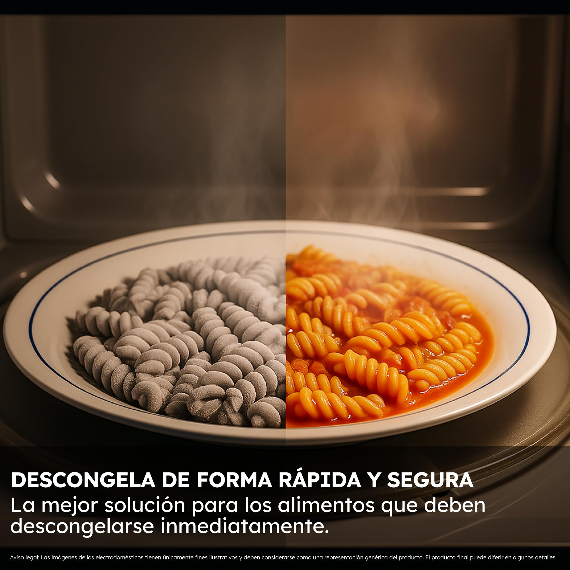 Haier Series 2 HAMGI23S2STB Microondas con grill, 23L, Potencia 900W, Potencia Grill 1000W, 6 Niveles de Potencia, 6 Funciones, Interfaz táctil, 8 Automenús, Negro