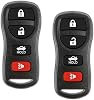 KeylessOption Keyless Entry Remote Control Car Key Fob for Nissan Infiniti KBRASTU15 Pack of 2
