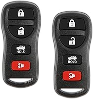 Vista 11 de 2 llaveros KeylessOption para Nissan Altima Maxima Infiniti 2002 2003 2004 2005 2006 2007 2008 2009 2010 2011 2012 2013 2014 2015 2016 2017 Control