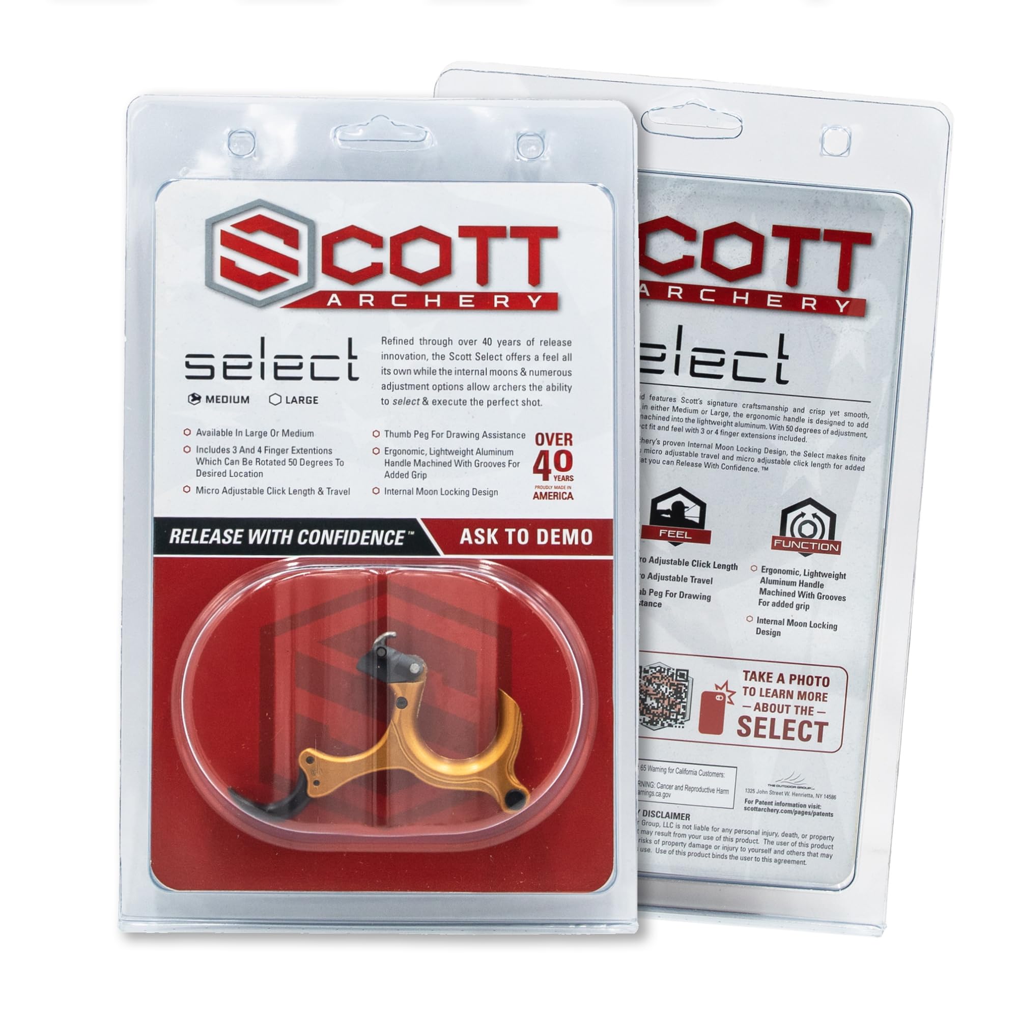 Scott Select Back Tension Release