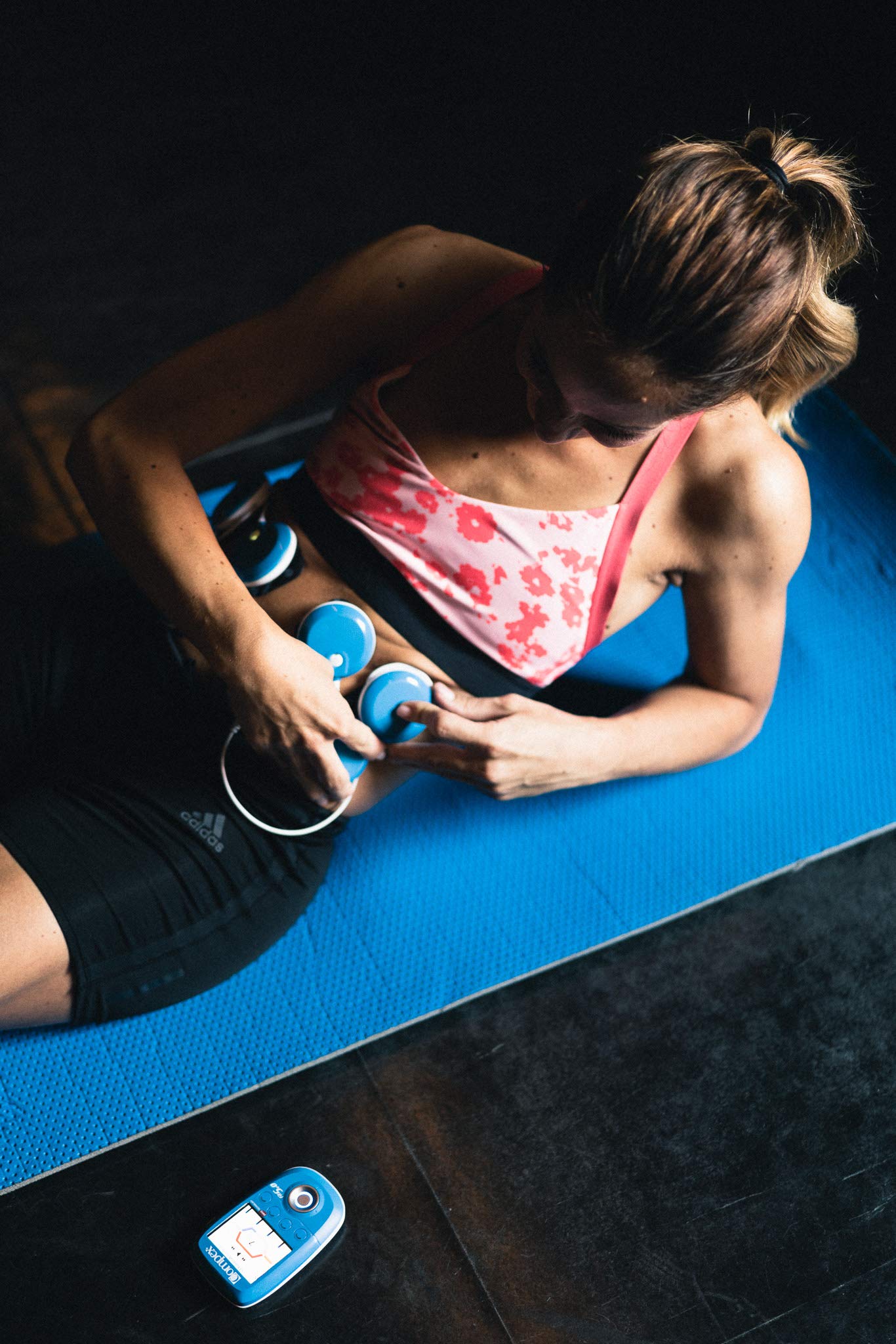 Compex Fit 5.0 Muskelstimulationsgerät, Blau