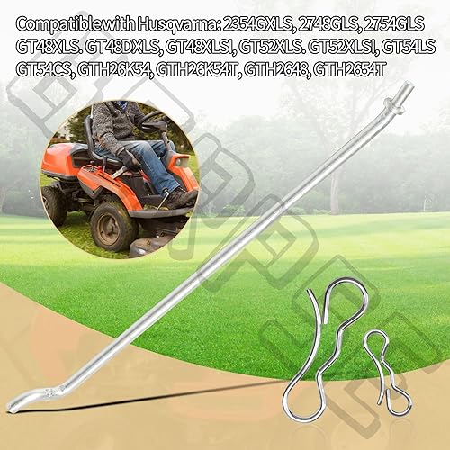 Miniatura 5 de 532400337 Varilla de balanceo antiestabilización, reemplaza 596274401 400337, compatible con cortacésped Craftsman y Husqvarna, compatible con el