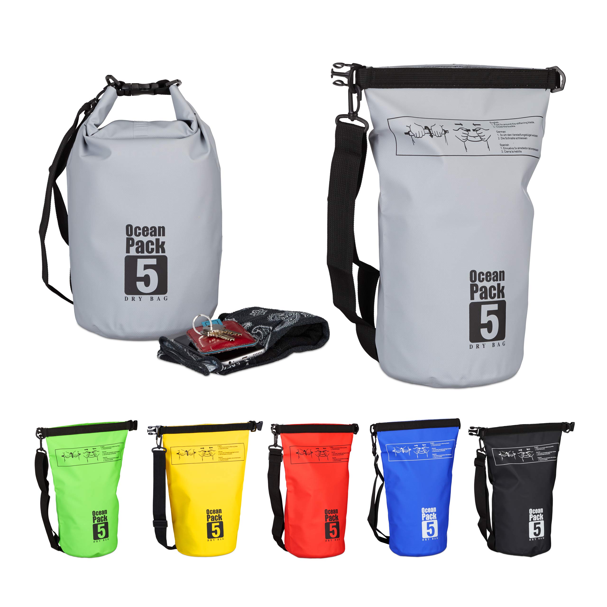 RelaxdaysOcean Pack Waterproof Bag