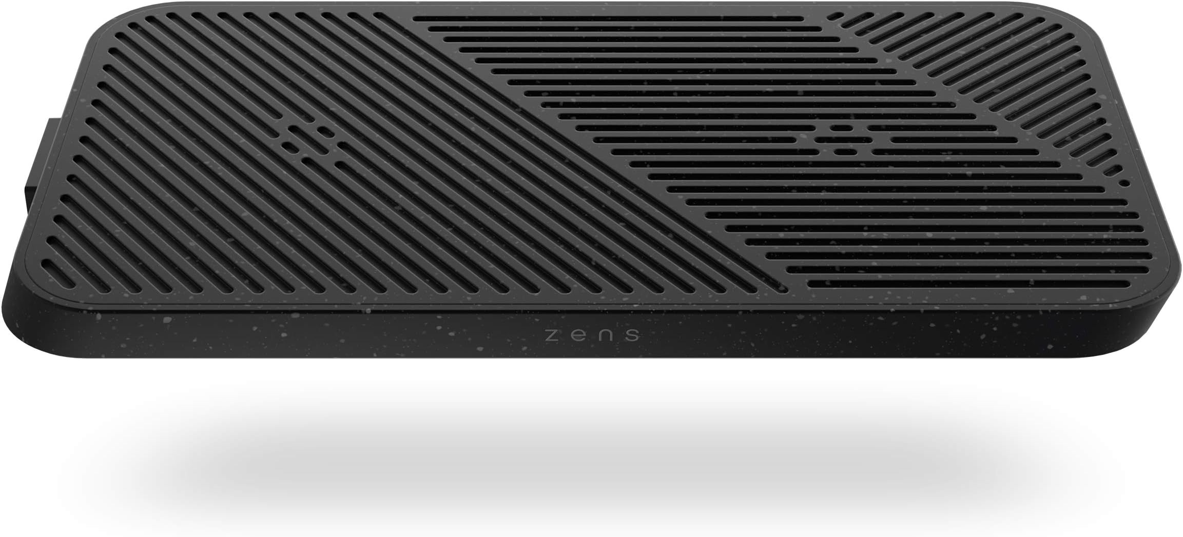 Zens Modular Dual Wireless Charger Main Station, 15W Wireless Charger for iPhone, AirPods, Qi Compatible Devices, Includes 65W Power Adapter (EU, UK, US) and 1.5M Integrated Cable, Black