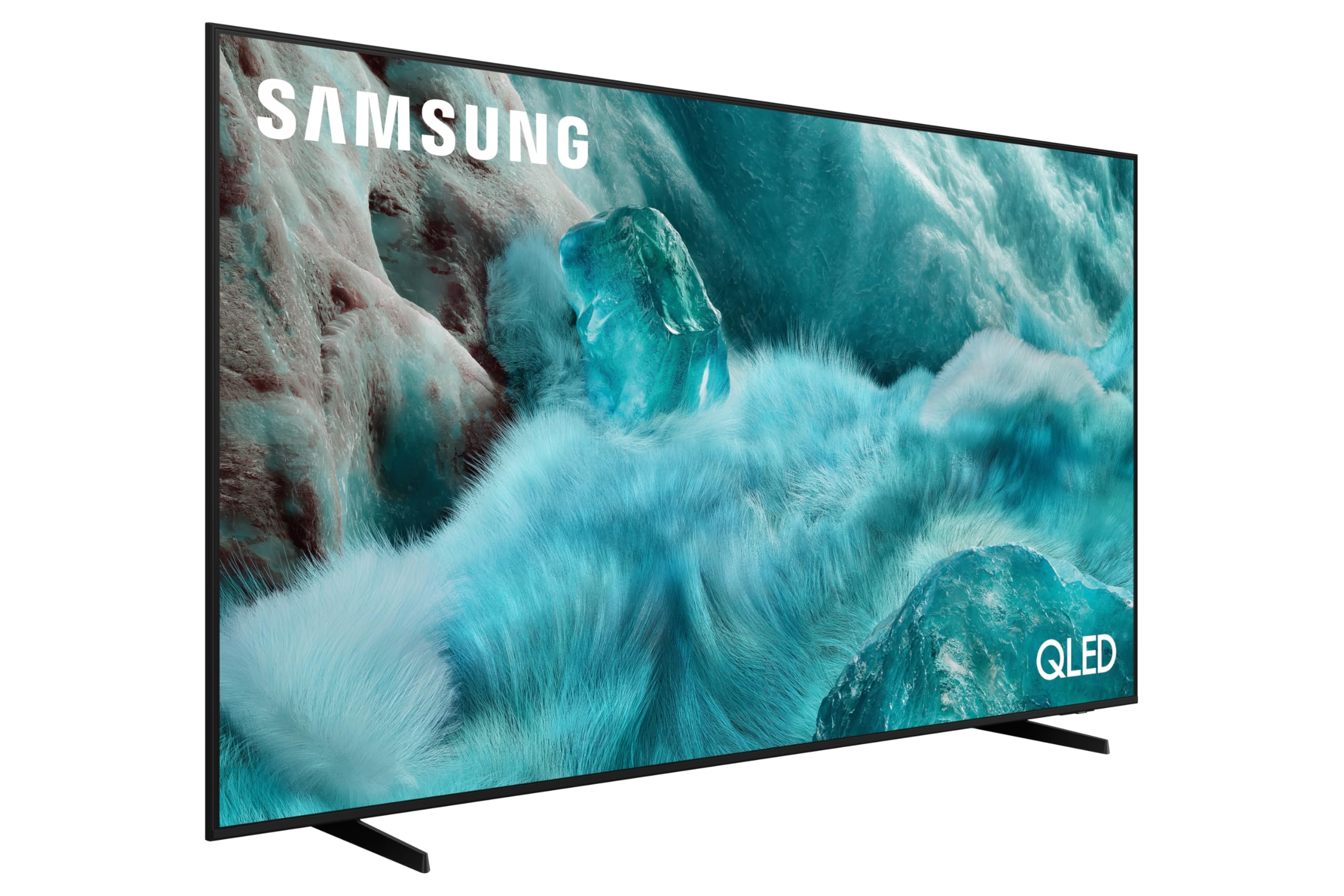 Samsung QLED Q7F4 4K 65 Zoll UHD Fernseher, Q4 AI Prozessor, Quantum Dot Für Reale Farben, Upscaling, Knox Security, Adaptive Sound, Samsung Vision Smart TV, 65Q7F (2025), 165 Cm