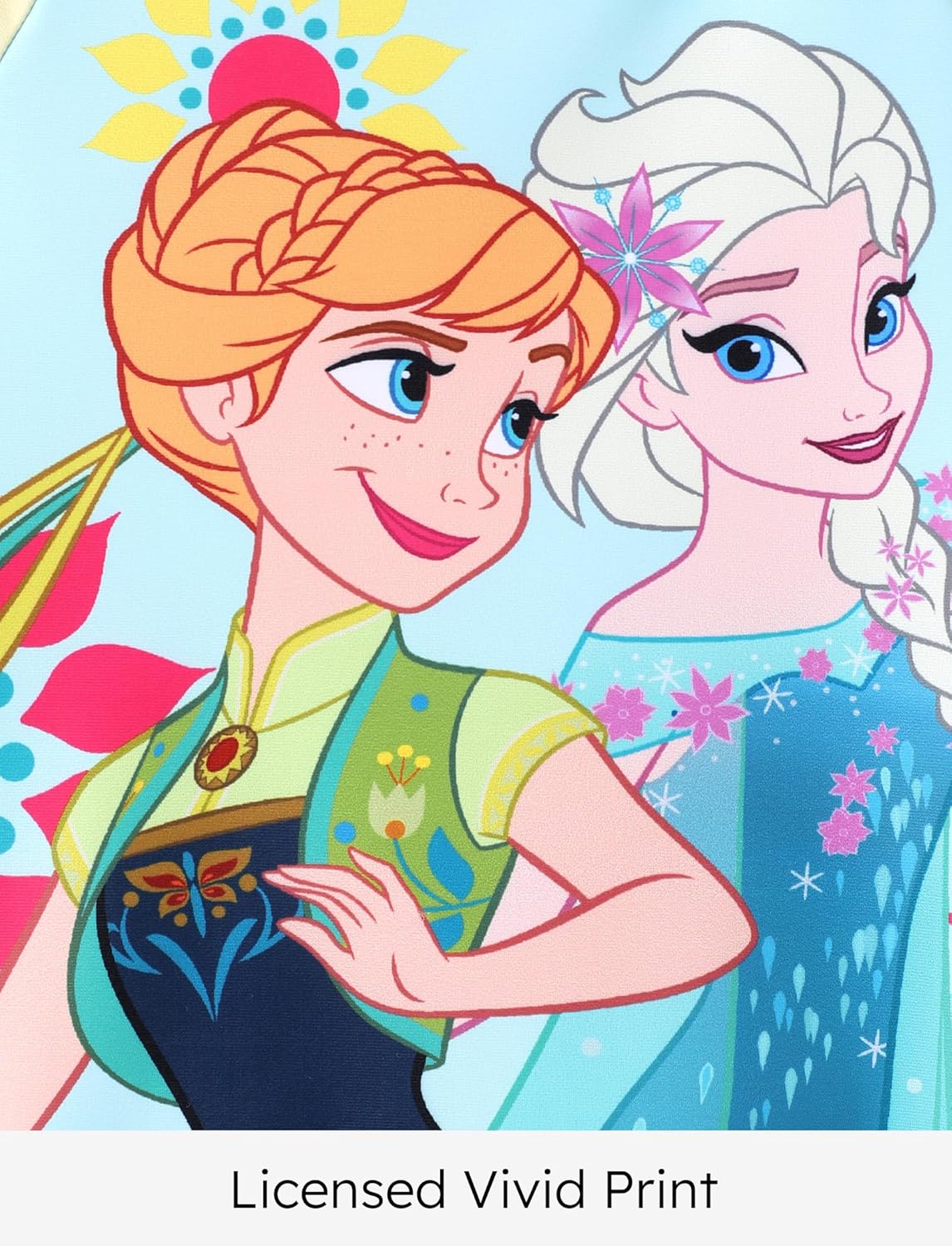 Disney Princess Frozen Marvel Elsa Minnie Toddler Girl Swimsuit Tankini Bathing Suit 2 Piece Swimwear UPF 50+ Rashguard - Image 3