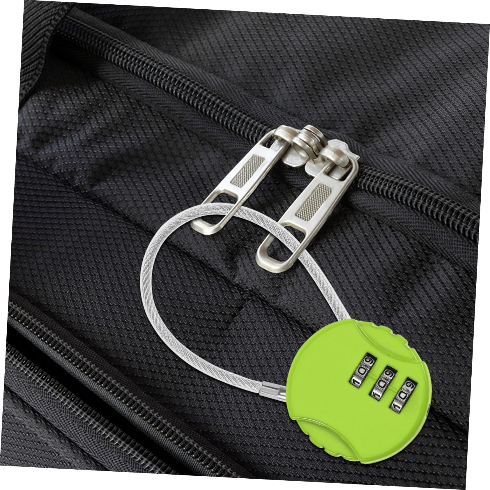 NUOBESTY 5 Set Valigie Con Cavo Codice Per Sicurezza Viaggio Colori Royal 10 Pezzi * 5