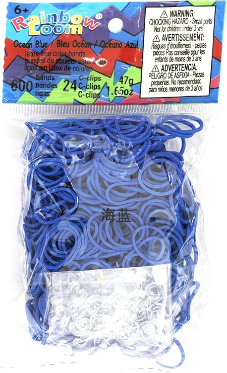 Rainbow Loom - Élastiques Violet jelly - La Ribouldingue