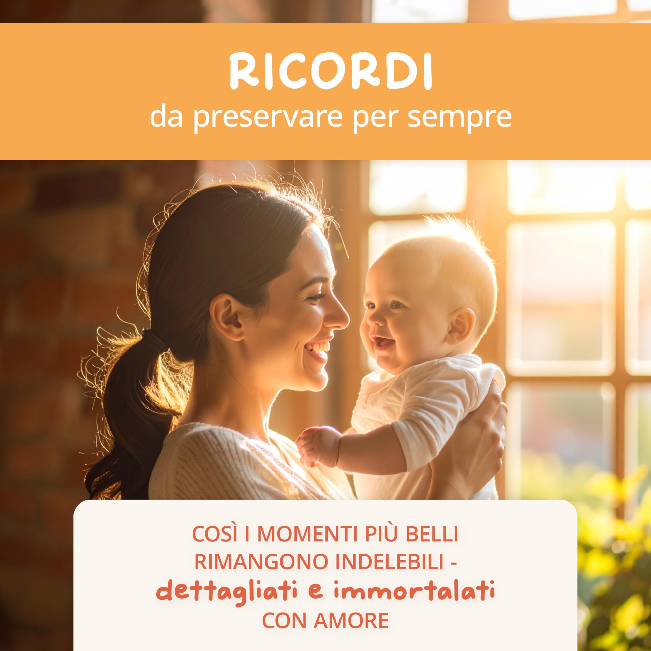 Amari ® Set di Impronte in Gesso per Bambini, con Confezione di Alta qualità, promemoria per l'eternità, con Gesso, Materiale per Modellare e Istruzioni, Regalo per la Nascita