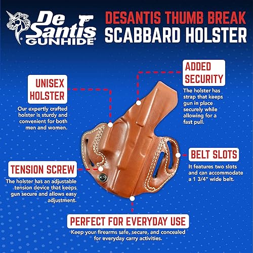 Vista 81 de DeSantis Fundas DeSantis Gunhide Negro