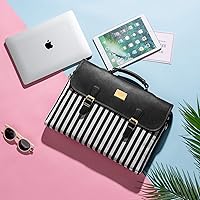 Vista 7 de Bolsa de laptop para mujer, linda funda para la universidad o el trabajo