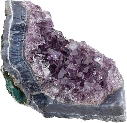 Miniatura 4 de Rockcloud Natural púrpura amatista cuarzo cristal racimo geoda druzy decoración casera espécimen de piedras preciosas