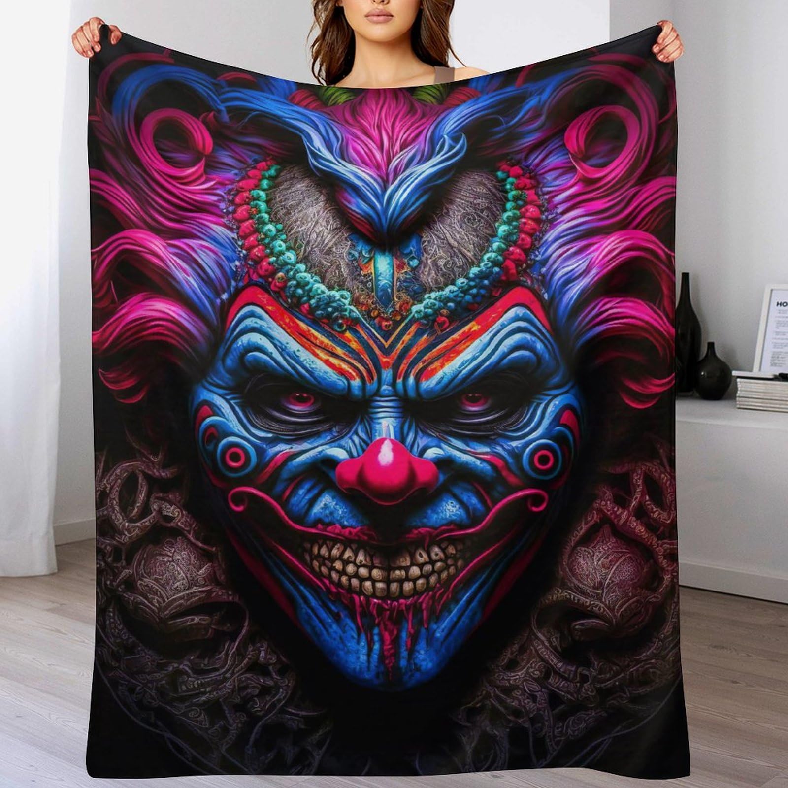 Couverture canapé Joker plaid moelleux en flannel haut de gamme