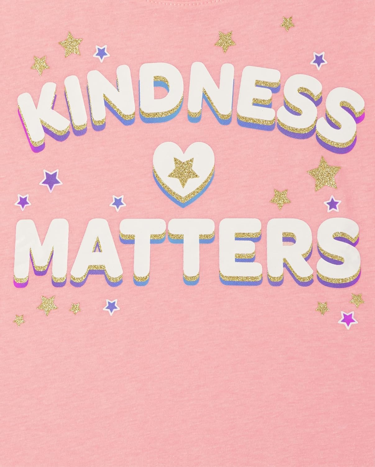 The Children's Place Girls Sports,Trends,Icons Short Sleeve Graphic T-Shirts,3 Pack - Image 4