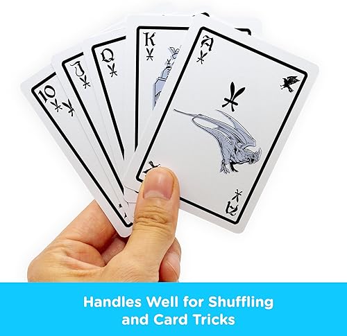 Miniatura 6 de Aquarius Harry Potter - Baraja de cartas con temática de Ravenclaw para tus juegos de cartas favoritos, mercancía y coleccionables con licencia