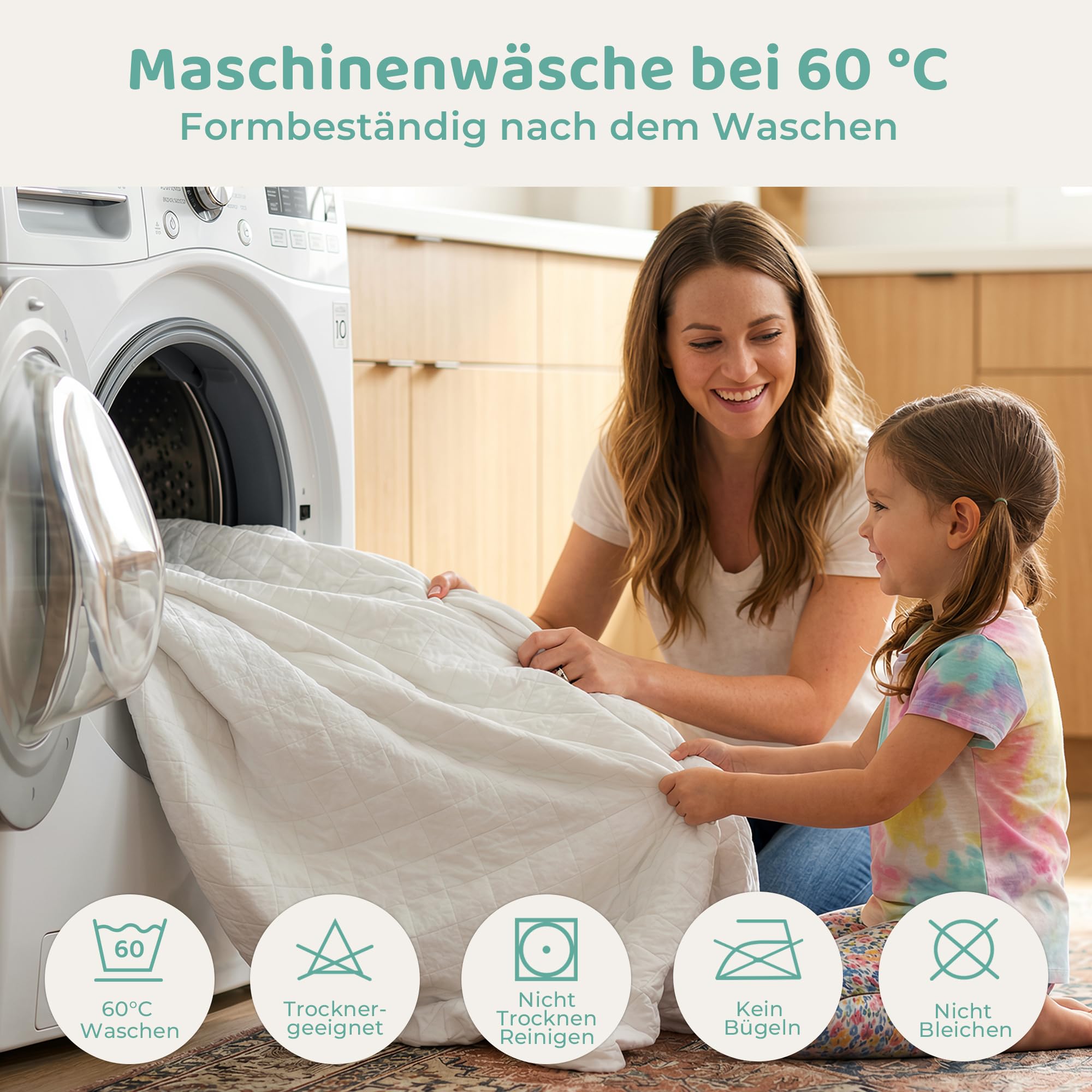 RECCI Bambus Wasserdichter Matratzenschoner 180 x 200 cm, Atmungsaktiv Matratzenauflage, Anti-Allergie, gegen Milben, Matratzenschutz für Baby Kinder Haustier [180 x 200 ] 1 Stück