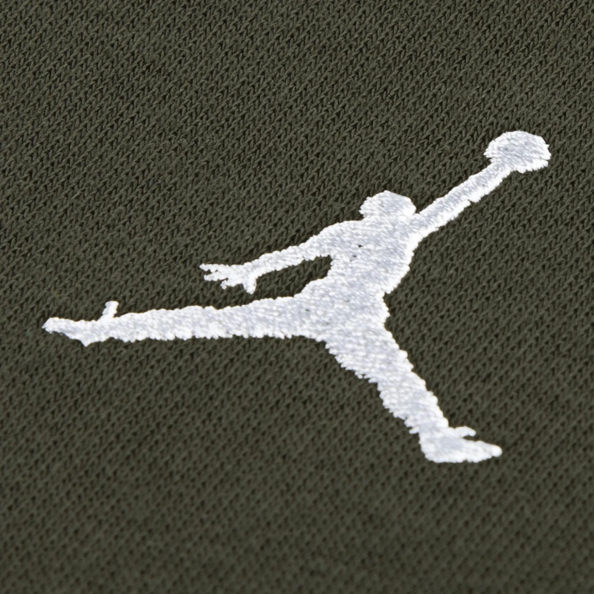 Jordan Felpa con Cappuccio e Zip Ragazzo MJ Brooklyn, Verde