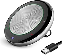 Vista 8 de Yealink Altavoz Bluetooth Micrófono de conferencia Equipos Certificado CP700 USB Full Duplex Algoritmo de reducción de ruido Oficina en casa 360°