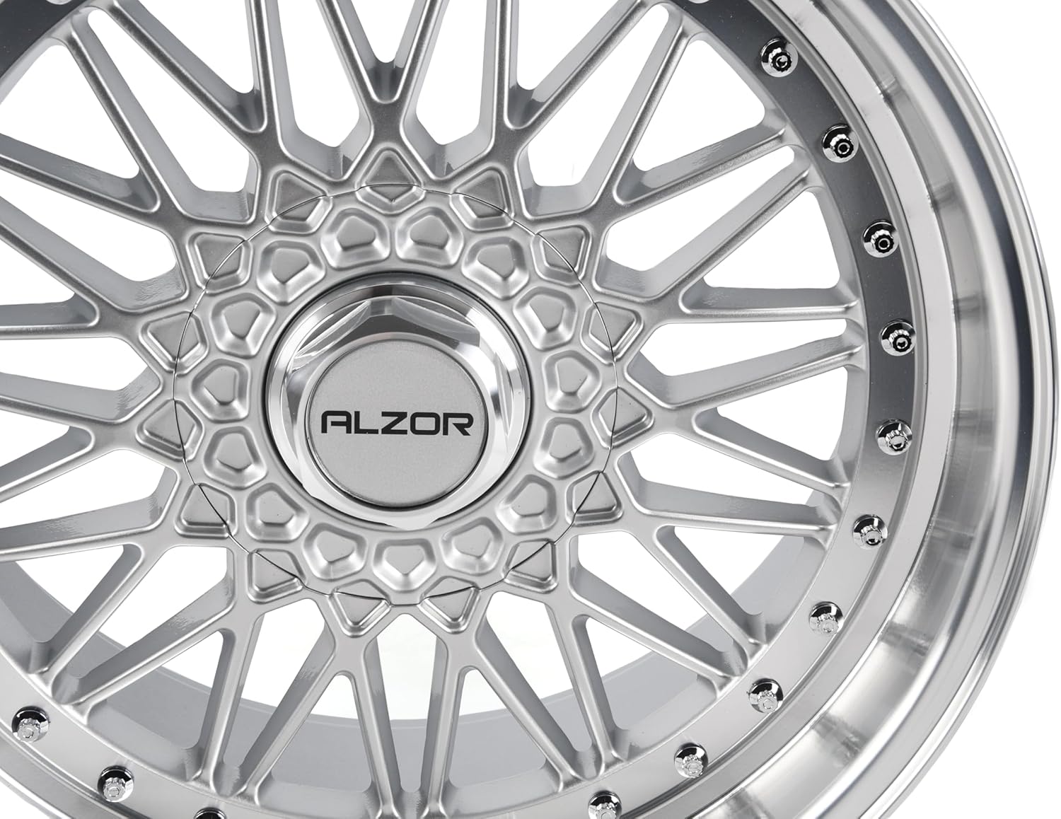 18" Style 010 Wheels - Set Of Four (18x9" ET30 66.6CB 5x112. Silver with machined lip)
