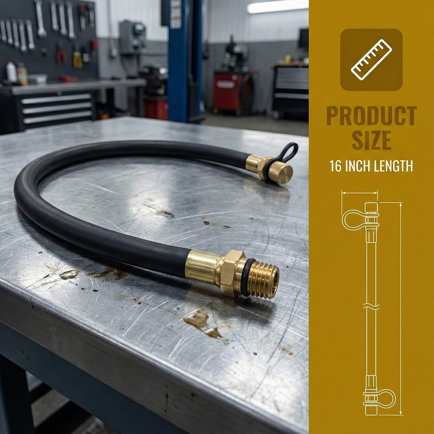 510440902 Oil Drain Hose Replace Kawasaki FR730V, FR691V, FR651V, FR600V, FX730V, FJ180V, FS730V, FS541, Toro MX5060 FX730V Engine