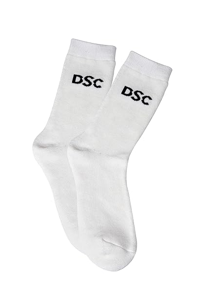 DSC 1500449 Passion Polyester Cricket Socks Free Size (White)