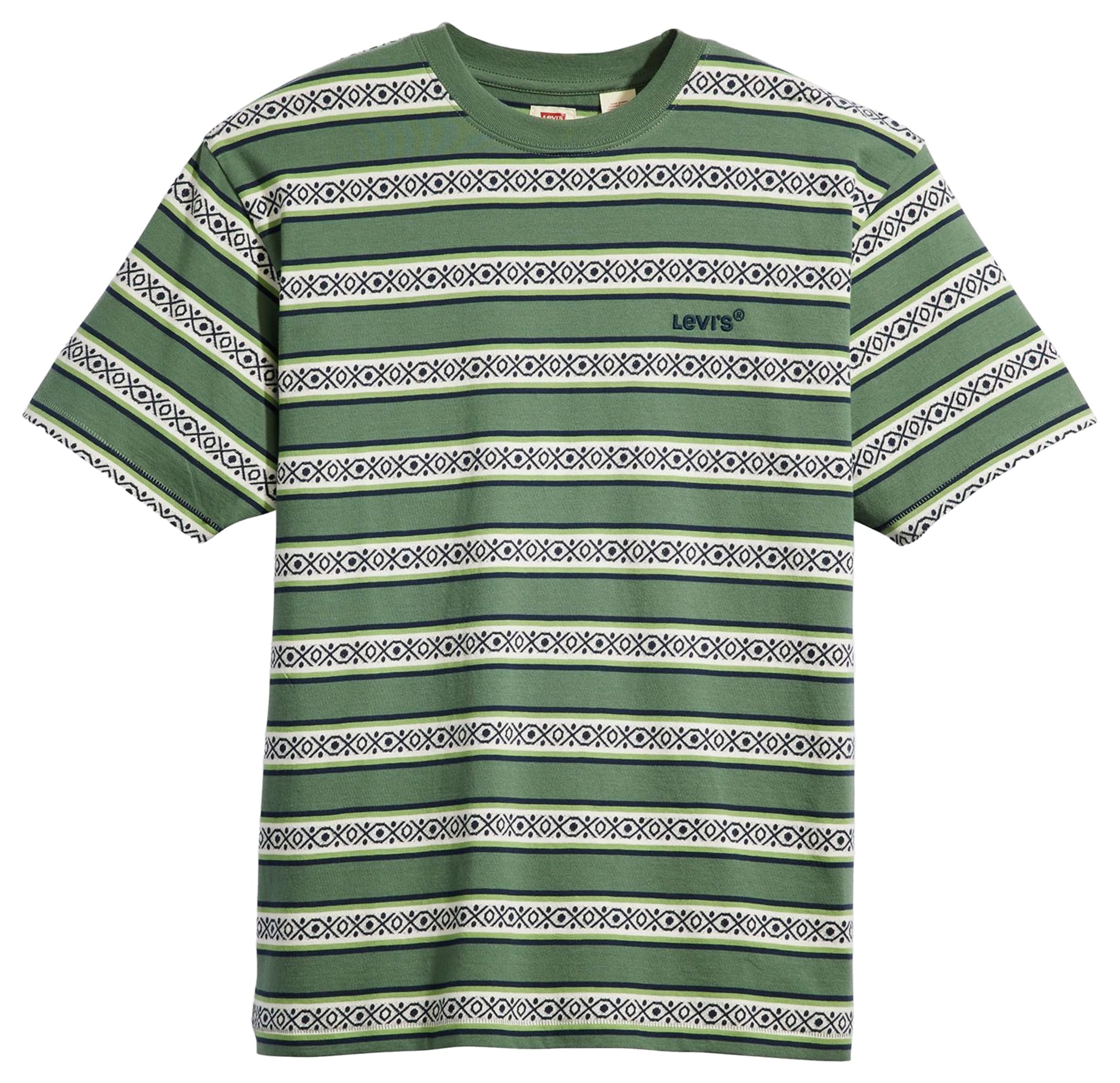 Levi's A0637-0089 Men's Tops, Otis Geo Stripe Dark, XS