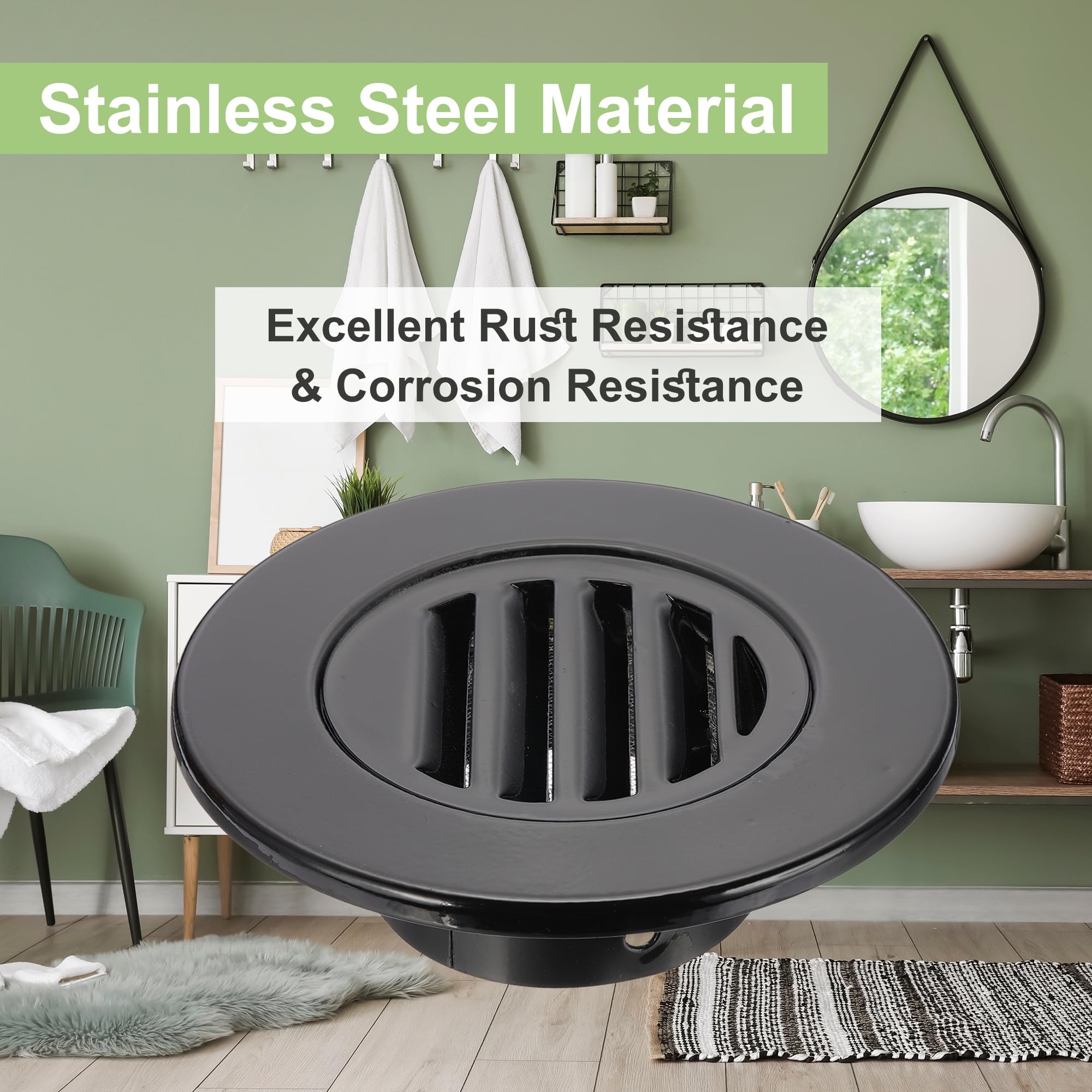 PATIKIL 3 Inch Round Soffit Vent - Image 4