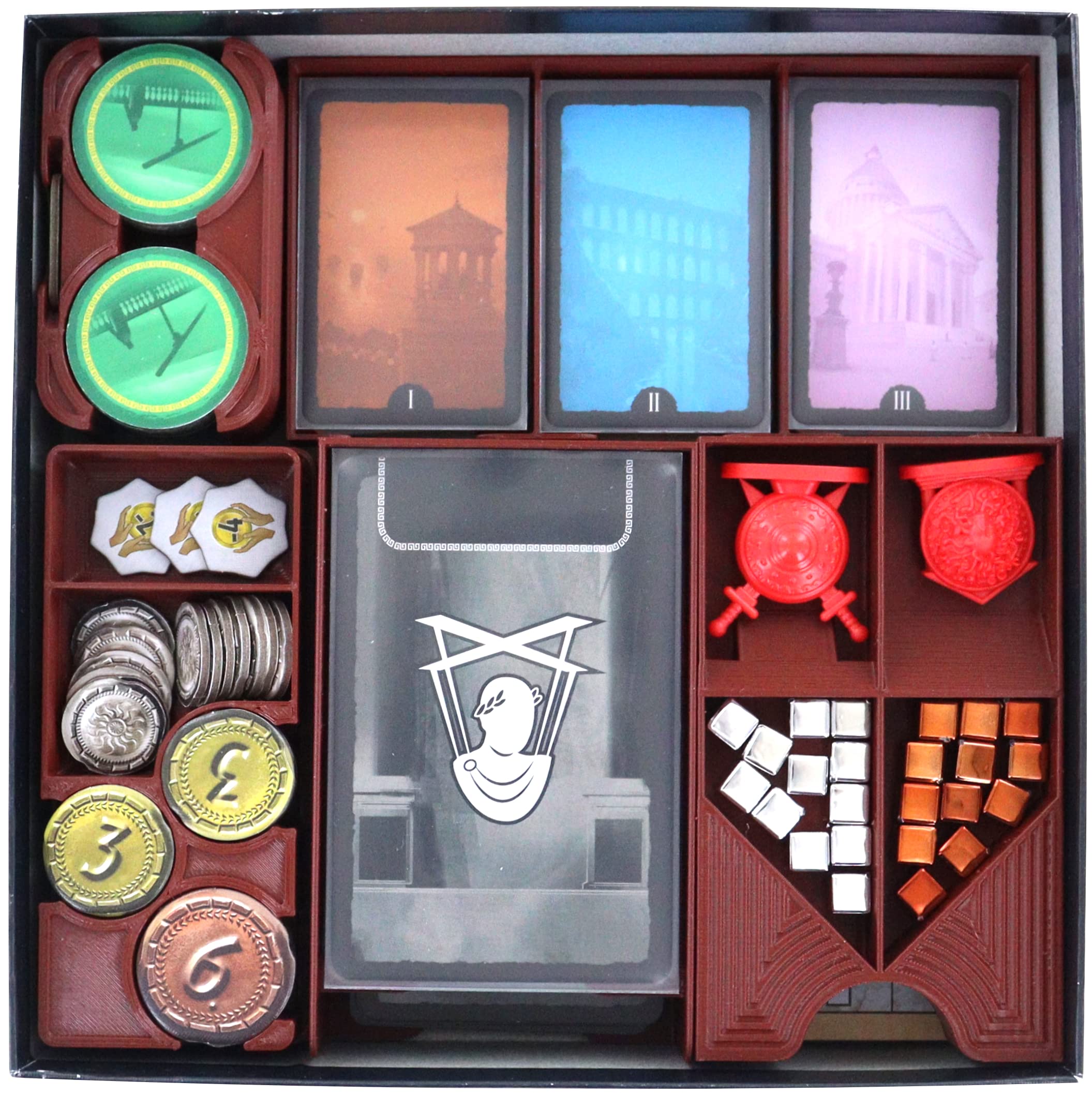 Feldherr Organizer compatibel met 7 Wonders Duel - kernspeldoos