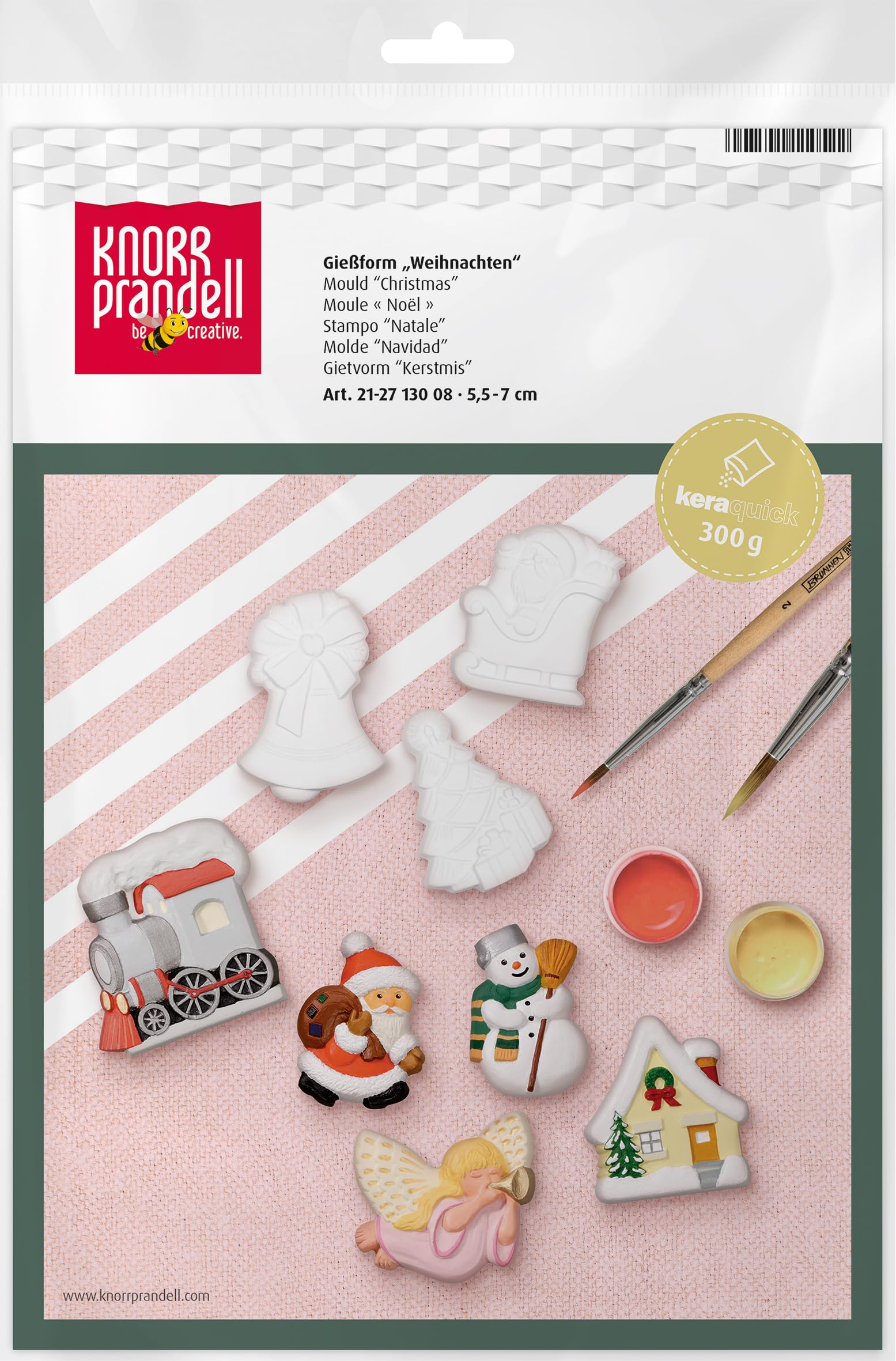 KnorrPrandell Gütermann 2713008 Christmas Cutters, Pack of 9