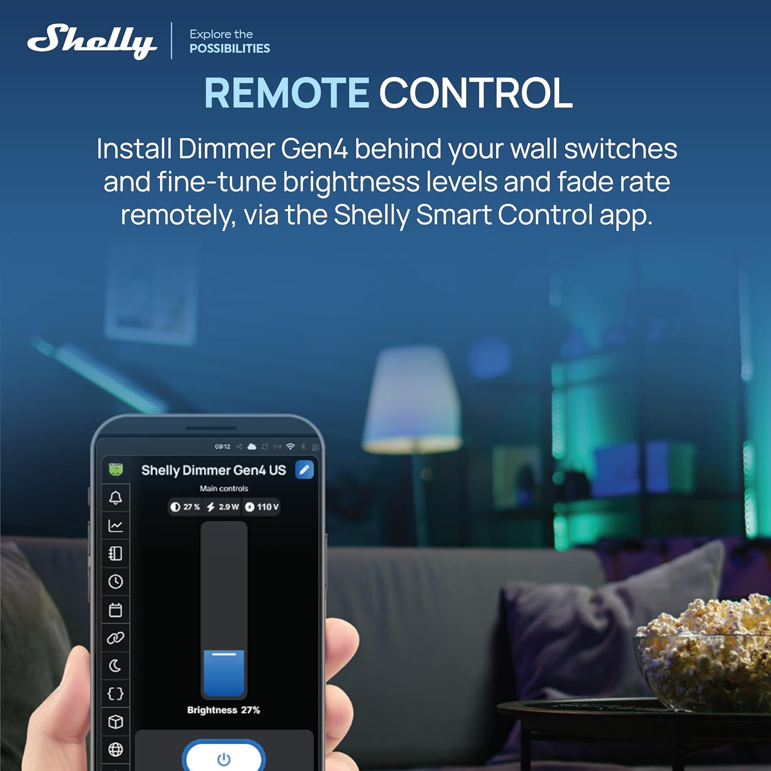 Shelly Dimmer Gen4 US UL, WiFi, Matter, Bluetooth, Zigbee Smart Dimming, Compatible with Matter, Home Assistant, Alexa, Google Home, HomeKit, Support LED Strips & Lamps, No Hub Required, Easy Control 7 81iMqCDTfML. SL1500