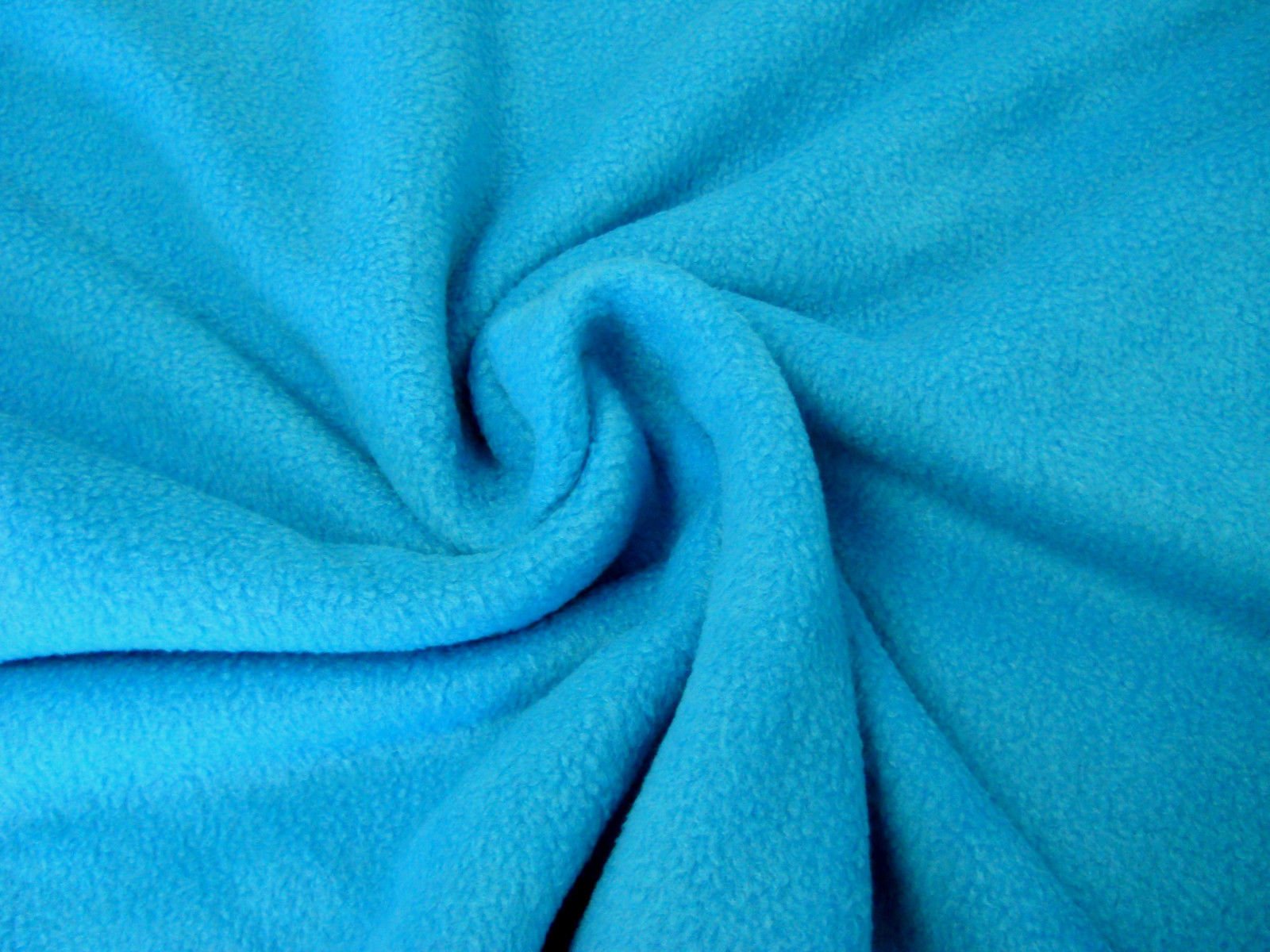 Balsara's Turquoise Soft Anti Polar Fleece Fabric, Top Quality Soft Fleece Material 150Cm Width Sold By 1 Metre Unit