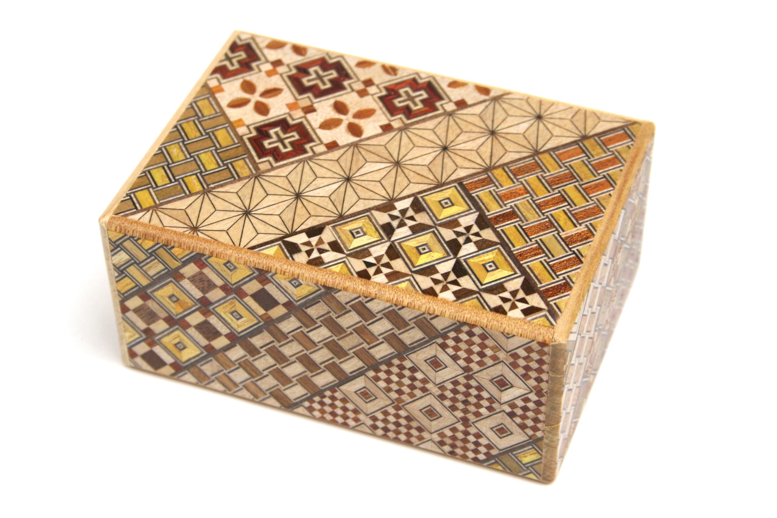 Amazon.co.jp: 箱根寄木細工 秘密箱9回仕掛け 貯金箱 : おもちゃ